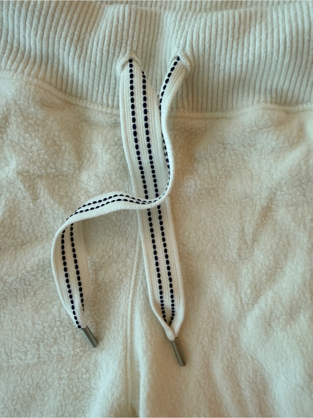Aerie Cream Jogger Sweatpants XS Cotton Modal Lounge Pants - Picture 3 of 9